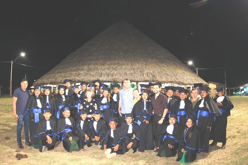 Solenidade formatura do curso em EAD na comunidade Enseada - Ft Nenzinho Soares IFRR (4)