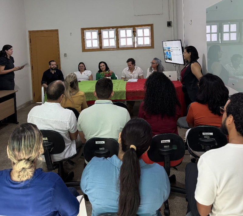 A solenidade foi realizada na Reitoria do IFRR