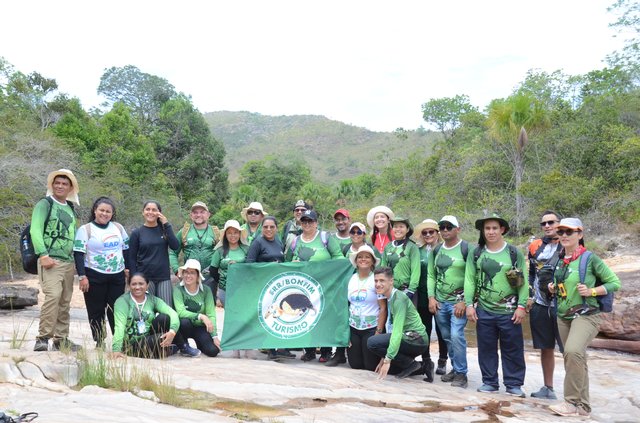 Turma do curso Técnico em Guia de Turismo do CAB