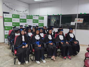 Concluintes da turma do Partiu IF, ofertado no Campus Amajari - IFRR