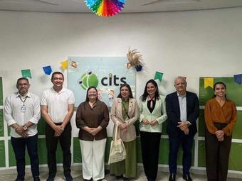 Comitiva do CBV durante visita técnica em Manaus - Ft Divulgação