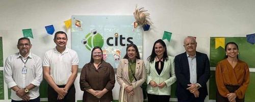 Comitiva do CBV durante visita técnica em Manaus - Ft Divulgação
