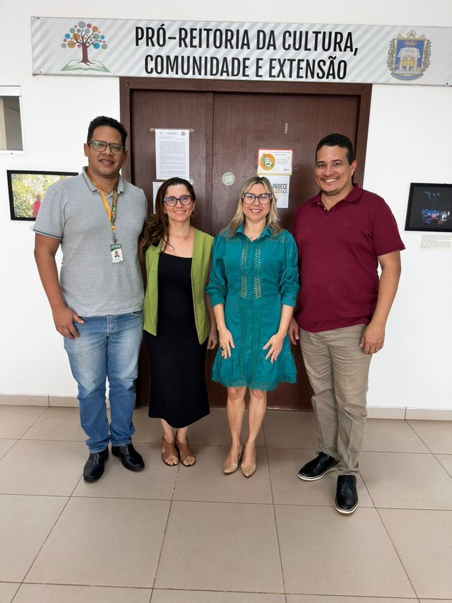 Visita da equipe da Prodin à Ufopa