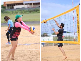 A 10ª edição dos Jogos de Integração dos Servidores do Instituto Federal de Roraima (Jints) 2026 inicia sua primeira etapa nesta terça-feira, 25, com as disputas do vôlei de praia.- FT Ascom