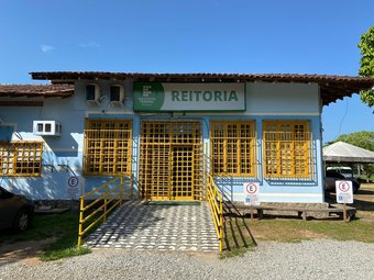 Fachada da casa Paulo VI - Reitoria