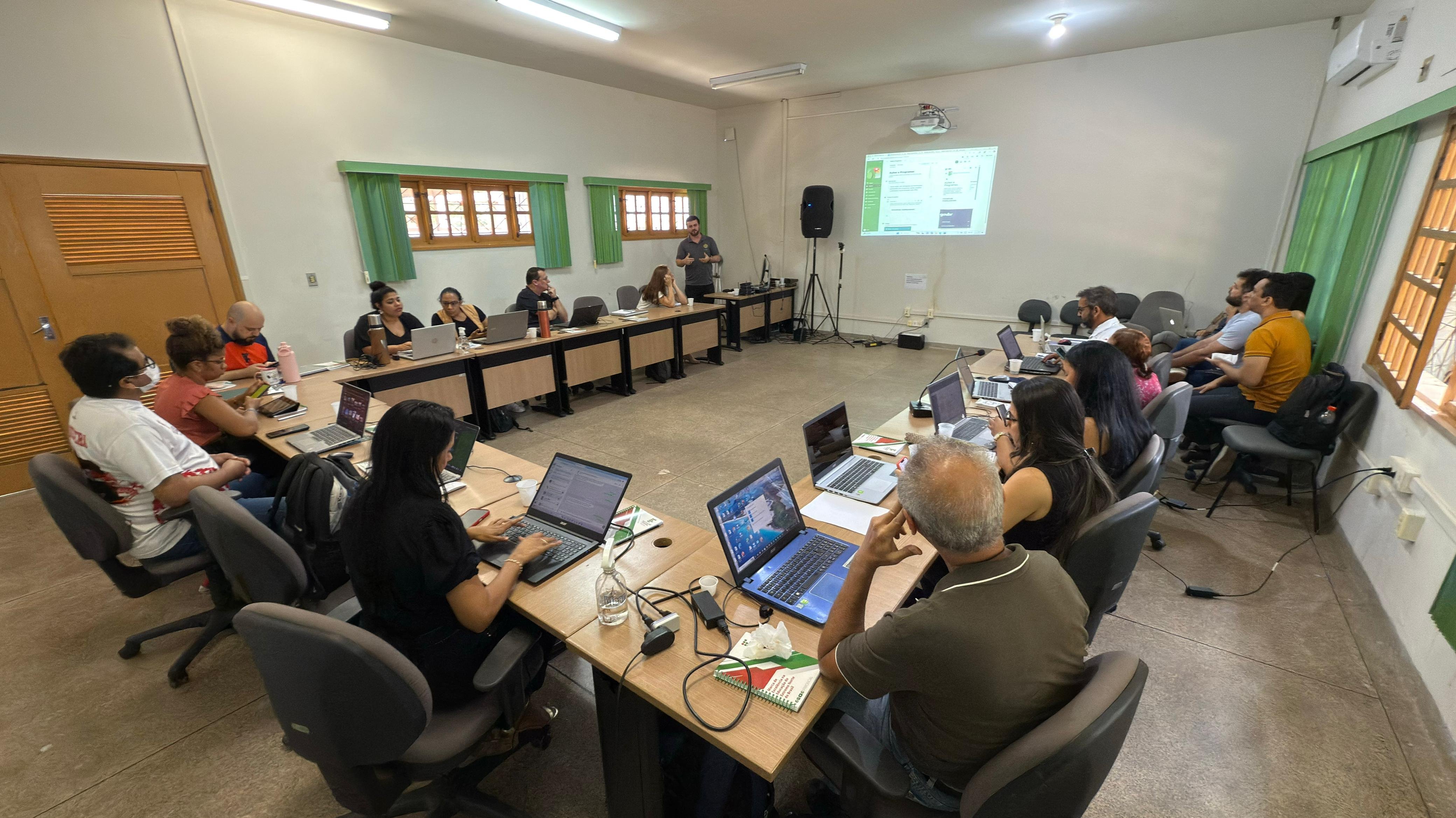 Oficina de produção de conteúdo - Ascom-DTI