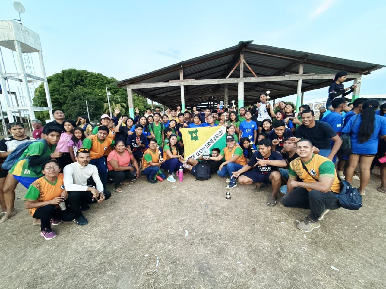 Acadêmicos de Licenciatura em Educação Física na modalidade Educação a Distância participaram do evento - Ft Divulgação.