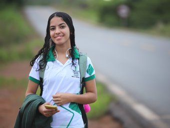 Estudante do CNP