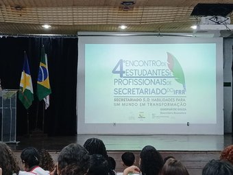 A palestra master ocorreu no auditório do CBV