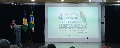 A palestra master ocorreu no auditório do CBV