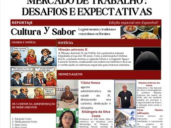 Capa da edição de maio do jornal Conexão CBV