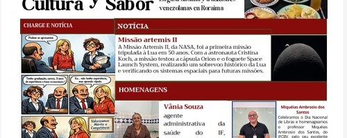 Capa da edição de maio do jornal Conexão CBV