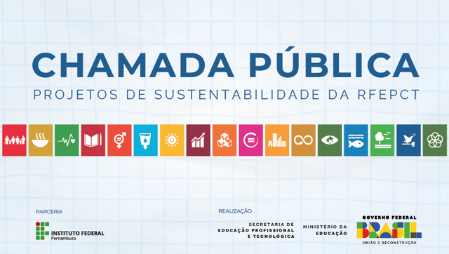 As instituições que compõem a Rfepct podem ter a inscrição de um ou mais projetos a serem selecionados