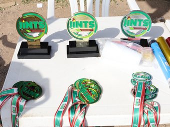 Medalhas e troféus do Jints 2025 - etapa Boa Vista