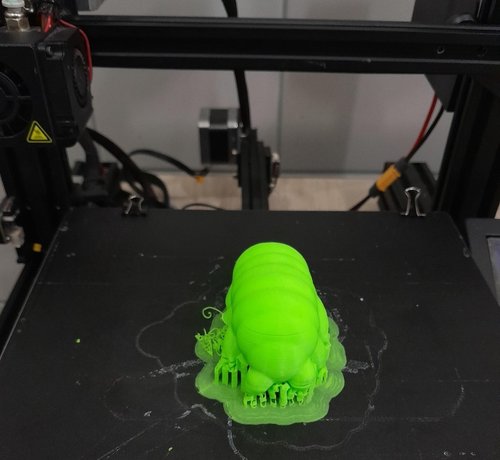 Modelo já criado por meio da impressão 3D