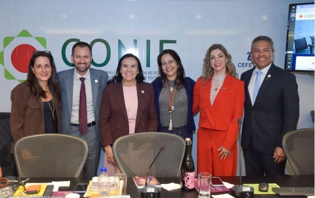 Equipe diretiva do Conif (Foto Moacir Evangelista)