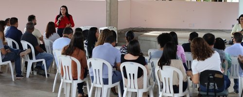 A reitora do IFRR, professor Nilra Jane Filgueira, fez um rápido apanhado das ações desenvolvidas no instituto como forma de prestação de contas
