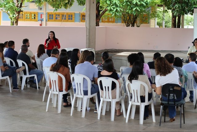 A reitora do IFRR, professor Nilra Jane Filgueira, fez um rápido apanhado das ações desenvolvidas no instituto como forma de prestação de contas