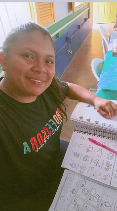 Rosany Oliveira Raposo reside na Comunidade indígena Xumina