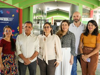 Durante a visita o senador Mecias de Jesus percorreu as dependências do campus e conversou com servidores